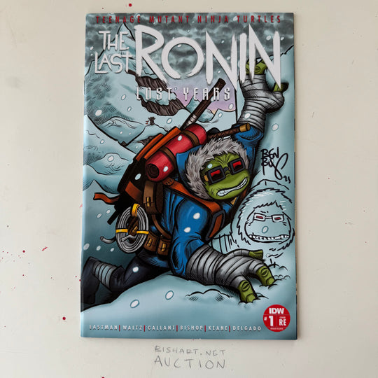 LAST RONIN - LOST YEARS - ISSUE 1 - LAVIGNE & LAWSON COVER - SKETCHED BY BISHOP