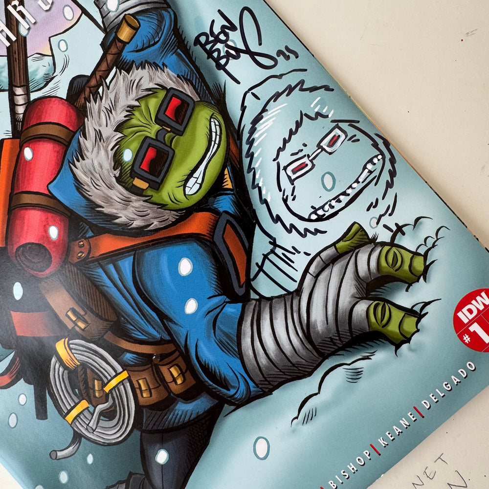 LAST RONIN - LOST YEARS - ISSUE 1 - LAVIGNE & LAWSON COVER - SKETCHED BY BISHOP