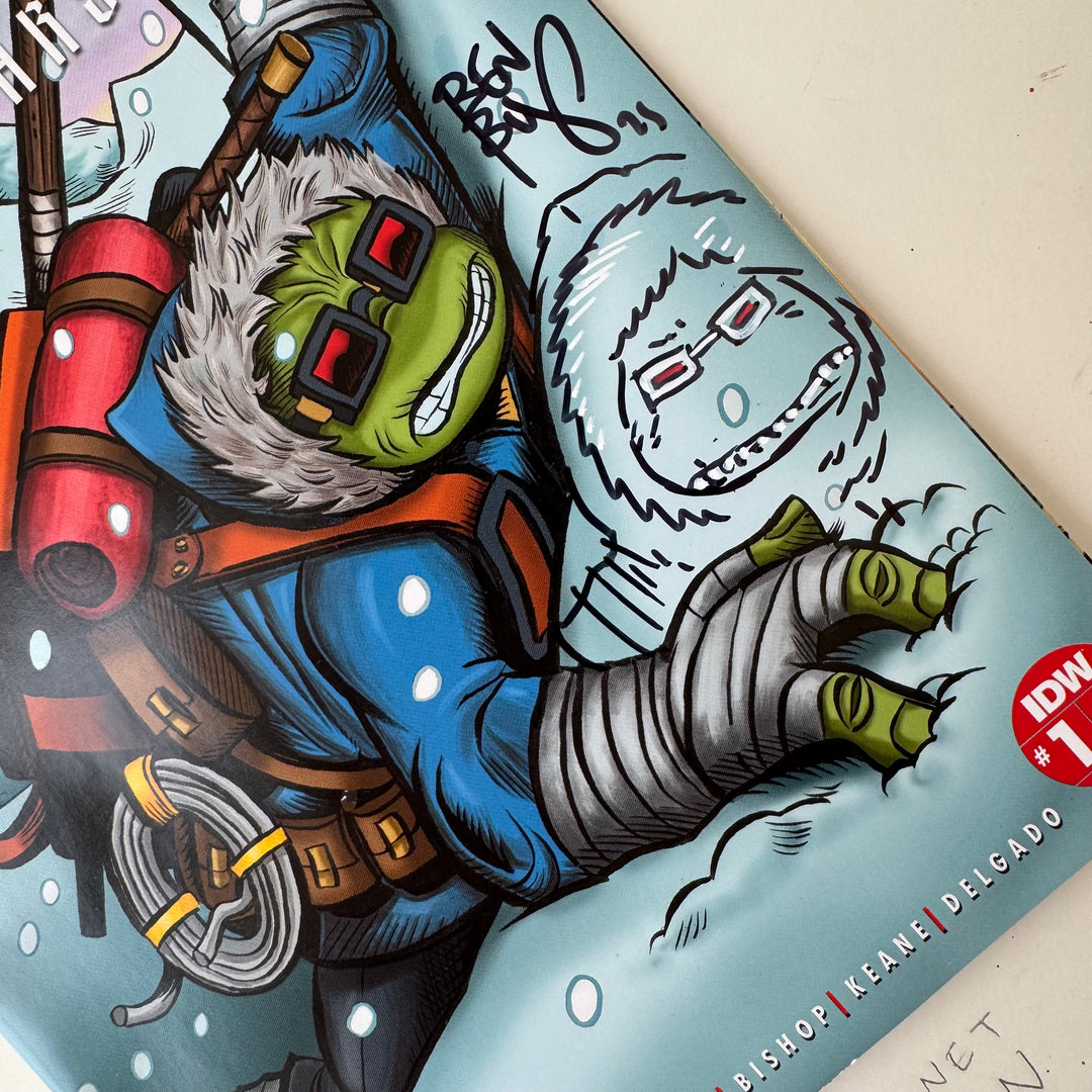 LAST RONIN - LOST YEARS - ISSUE 1 - LAVIGNE & LAWSON COVER - SKETCHED BY BISHOP