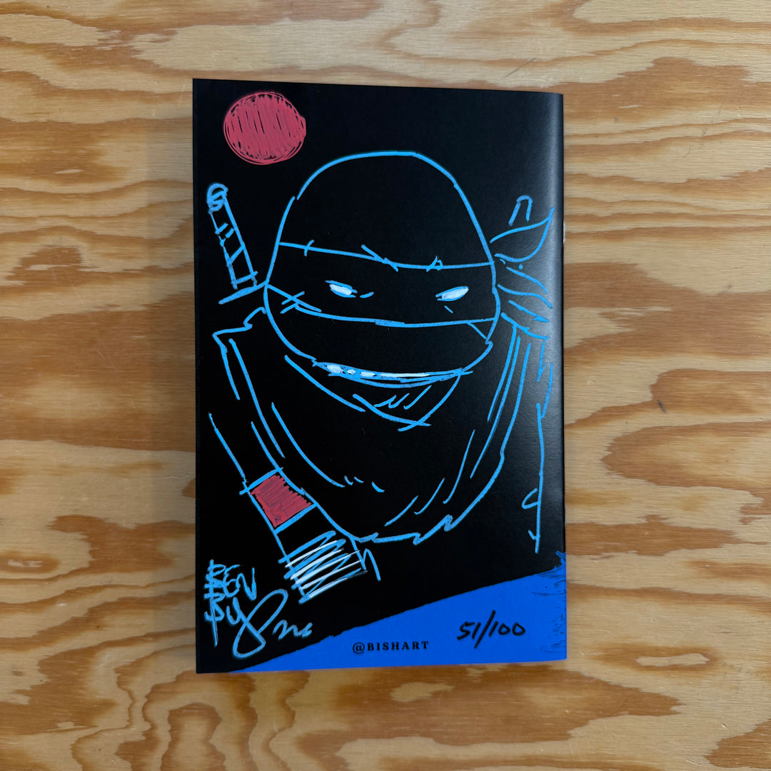 BISHMANIA - BLUE VARIANT - SIGNED & SKETCHED