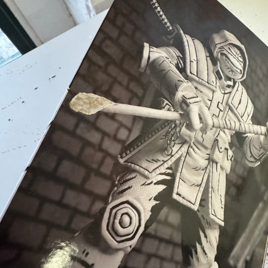 NECA - BLACK & WHITE RONIN - SIGNED & SKETCHED