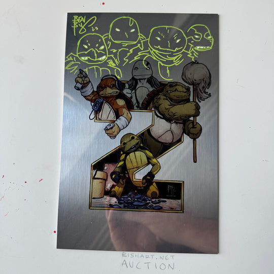 LAST RONIN - LOST YEARS - ISSUE 2 METAL - SIGNED & SKETCHED