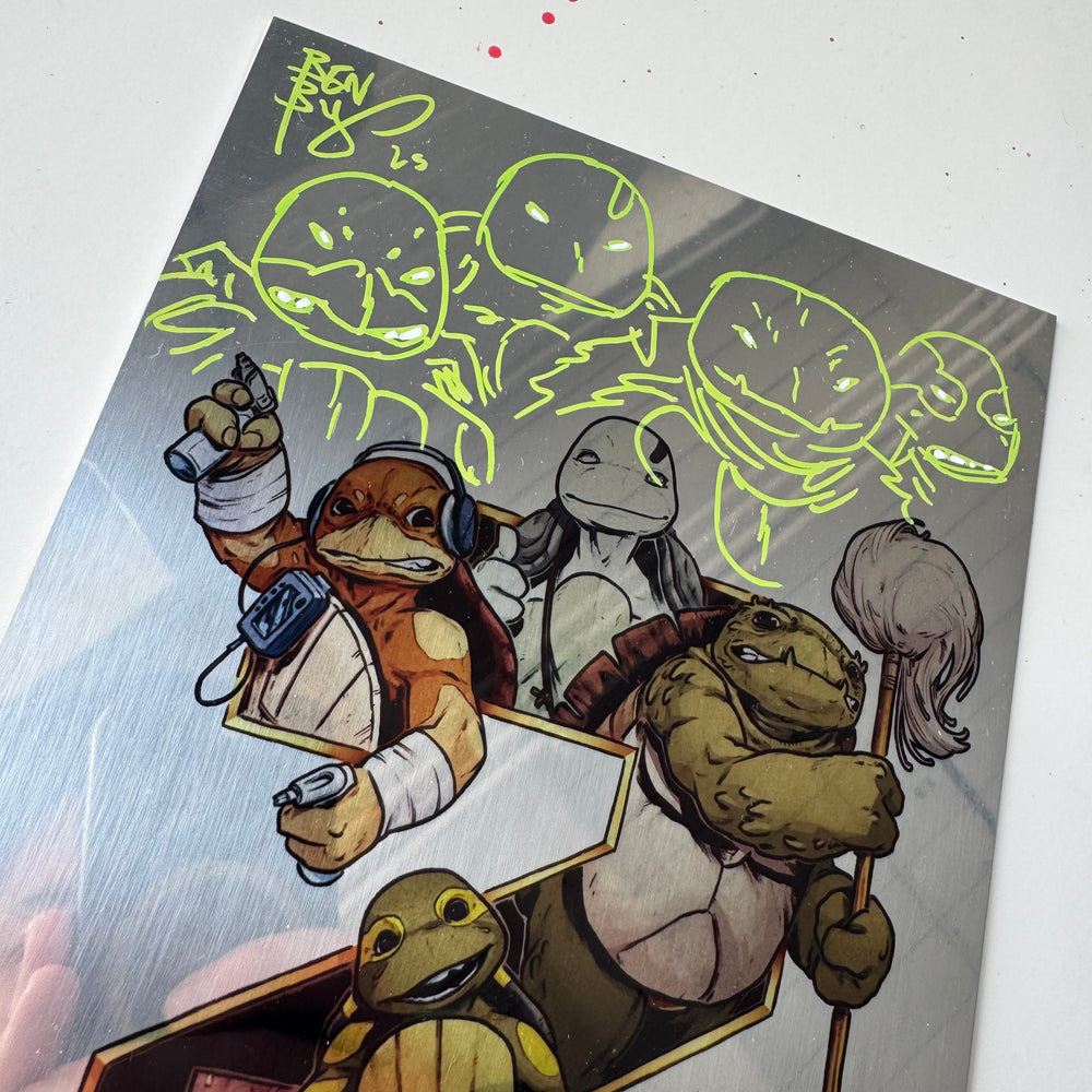 LAST RONIN - LOST YEARS - ISSUE 2 METAL - SIGNED & SKETCHED