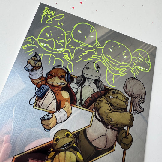 LAST RONIN - LOST YEARS - ISSUE 2 METAL - SIGNED & SKETCHED