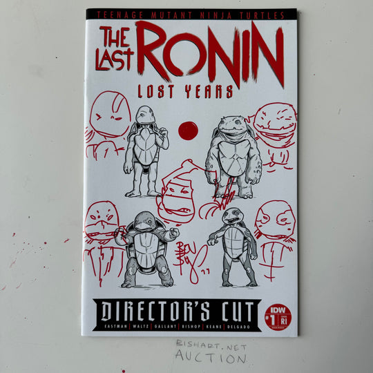 LAST RONIN - LOST YEARS - ISSUE 1 DIRECTOR'S CUT - SIGNED & SKETCHED