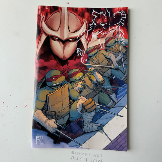 TMNT COLOR CLASSICS - ISSUE 1 - SIGNED & SKETCHED