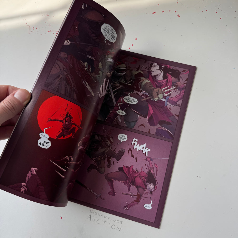 LAST RONIN - ISSUE 2 - FIRST TO FALL - SIGNED & SKETCHED