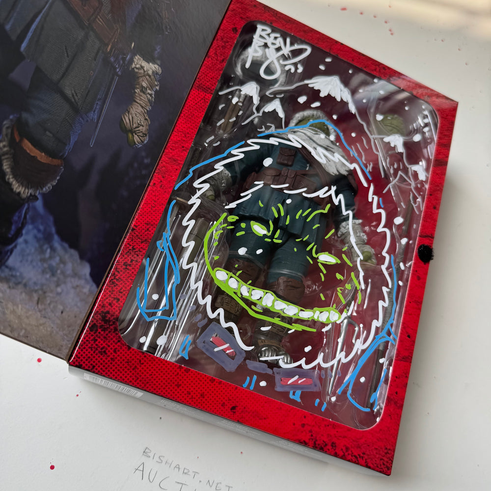 NECA - LOST YEARS MICHELANGELO - SIGNED & SKETCHED