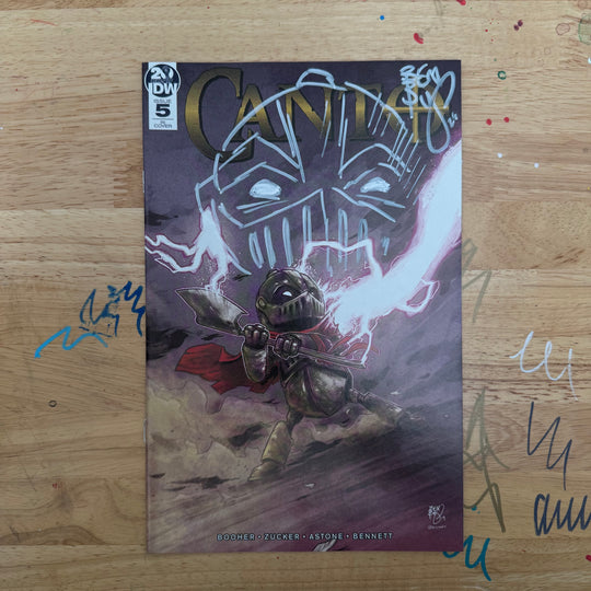CANTO - ISSUE 5 - RI COVER - SIGNED & SKETCHED