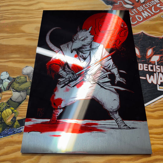 LAST RONIN - ISSUE 4 - SPLINTER METAL - SIGNED & SKETCHED