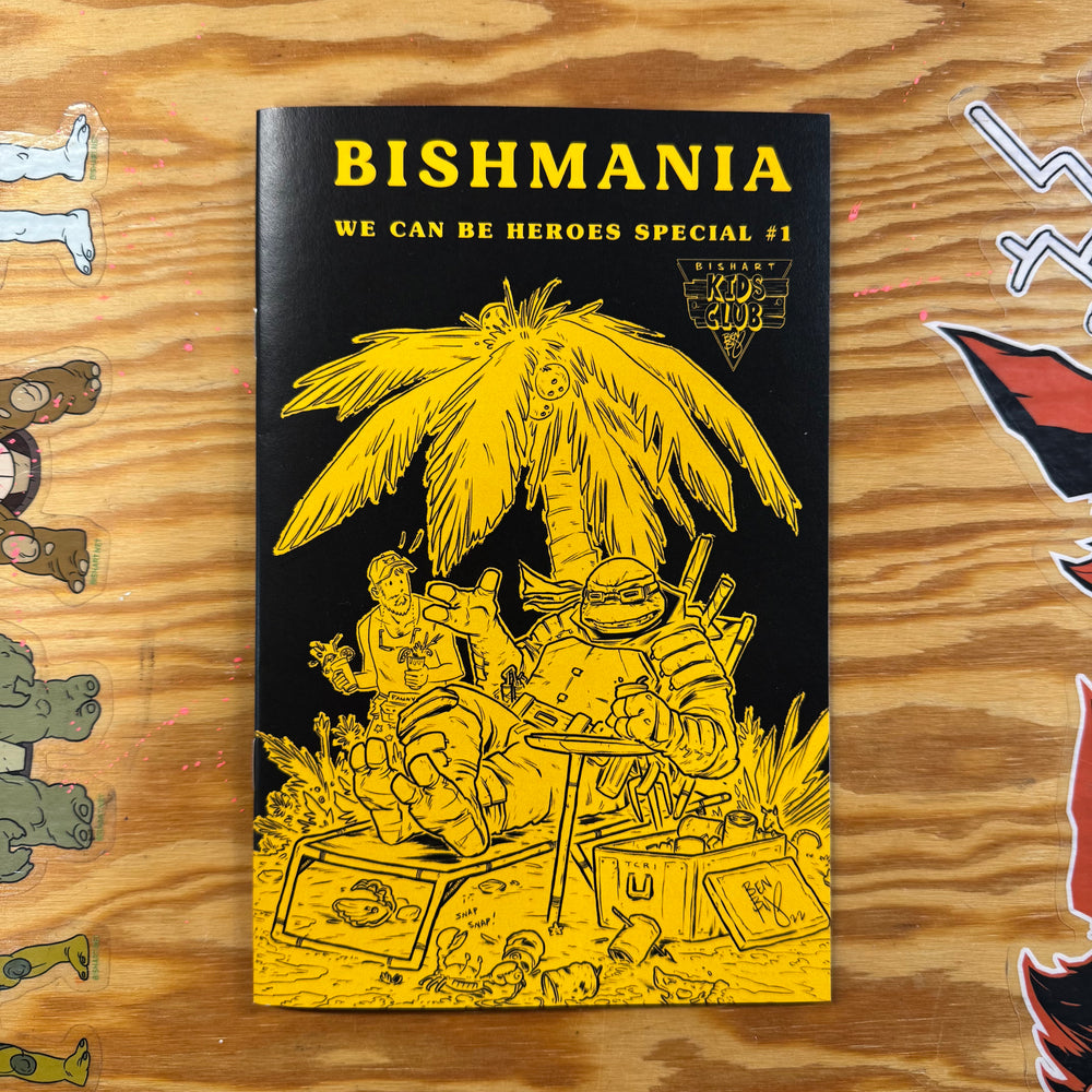 BISHMANIA - BKC YELLOW VARIANT - SIGNED & SKETCHED