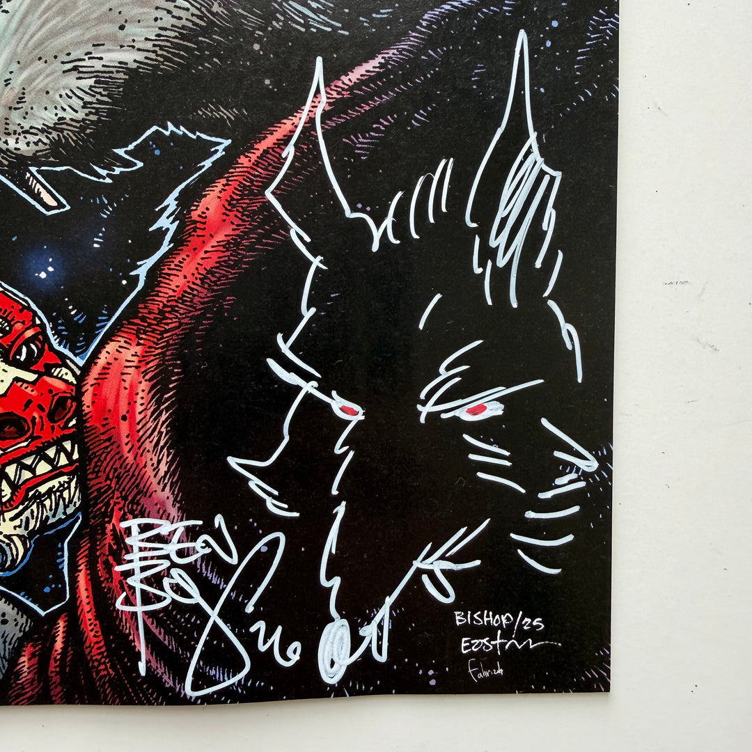 TMNT - ISSUE 15 - SIGNED & SKETCHED