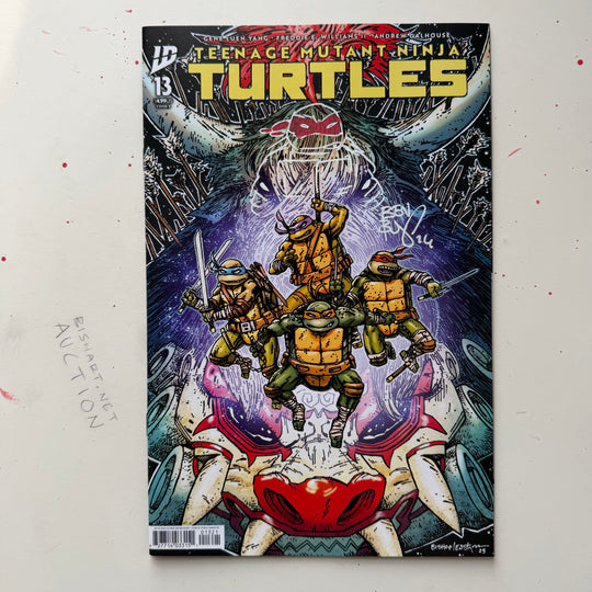 TMNT - ISSUE 13 - SIGNED & SKETCHED