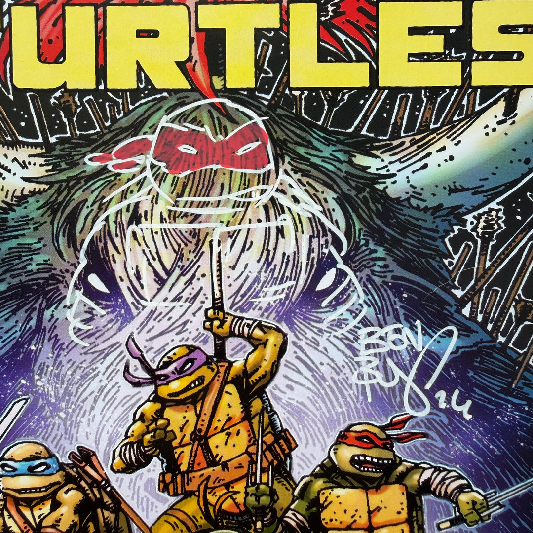 TMNT - ISSUE 13 - SIGNED & SKETCHED