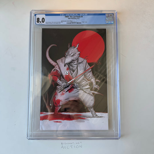 LAST RONIN - ISSUE 4 - SPLIT DECISION - SPLINTER - CGC 8.0