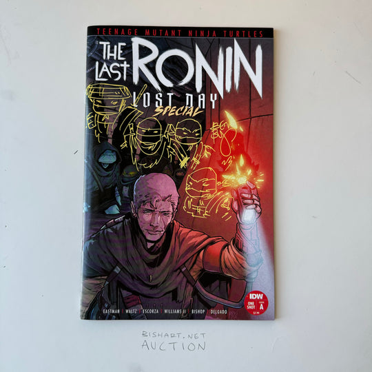 LAST RONIN - LOST YEARS - LOST DAY SPECIAL - A-COVER - SIGNED & SKETCHED - X4 RONIN OG TMNT