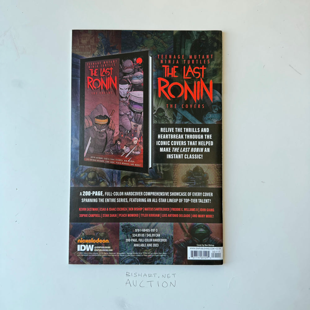 LAST RONIN - LOST YEARS - LOST DAY SPECIAL - A-COVER - SIGNED & SKETCHED - X4 RONIN OG TMNT