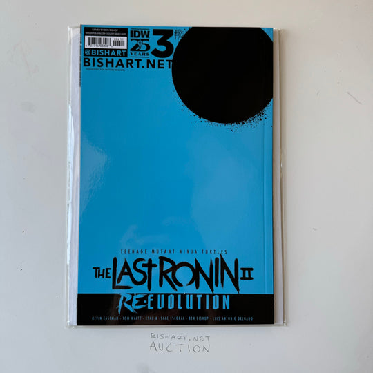 LAST RONIN II RE-EVOLUTION - ISSUE 3 - BISHART.NET - METAL - SIGNED & SKETCHED