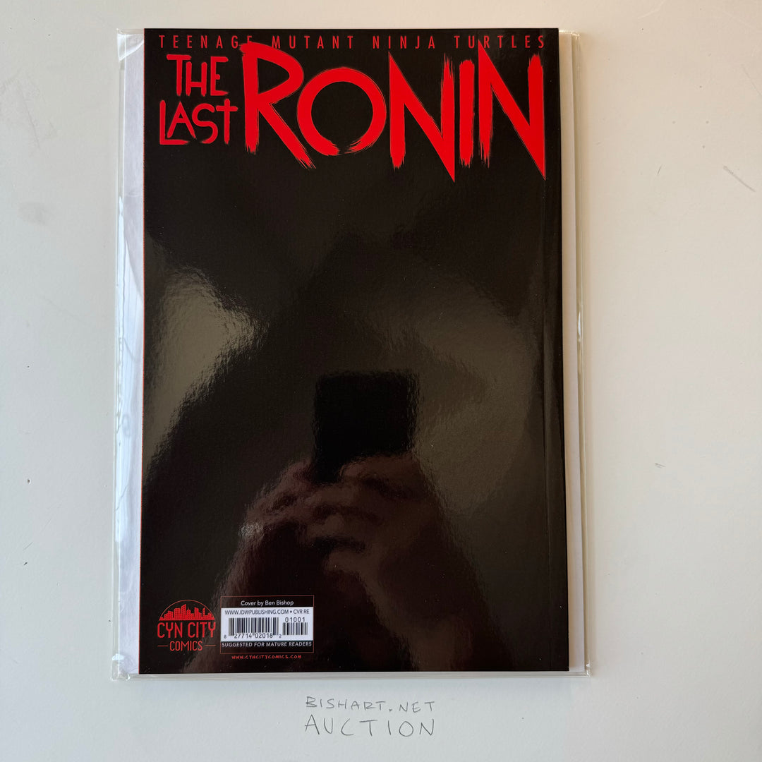 LAST RONIN - ISSUE 1 - CYN CITY - SIGNED & SKETCHED - SILVER