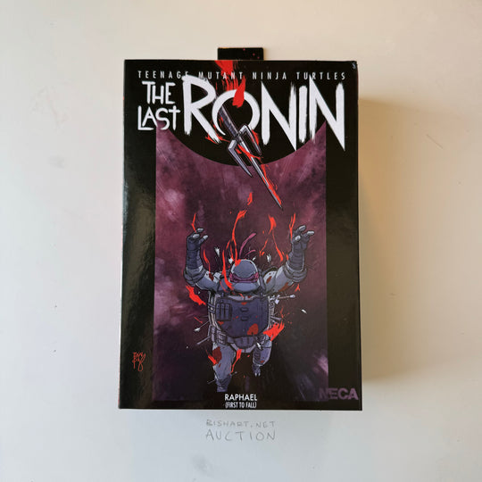 NECA - LAST RONIN - FIRST TO FALL RAPHAEL - SIGNED & SKETCHED