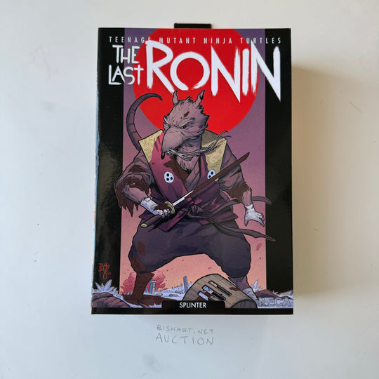 NECA - LAST RONIN - SPLINTER - SIGNED & SKETCHED