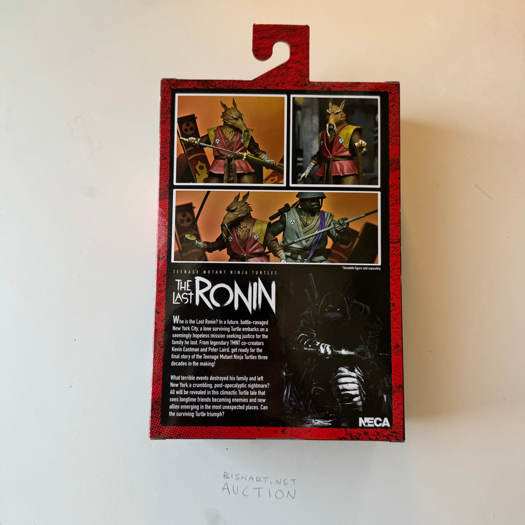 NECA - LAST RONIN - SPLINTER - SIGNED & SKETCHED