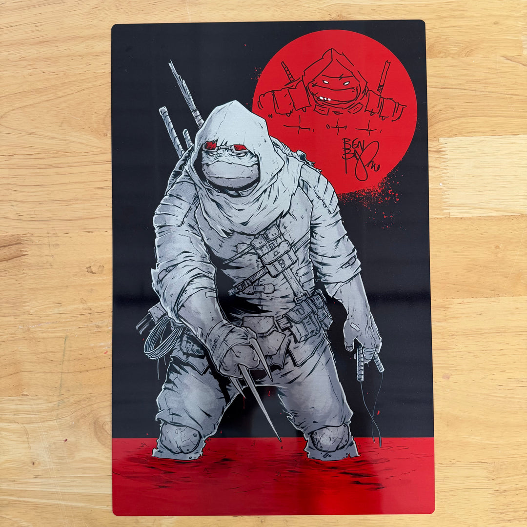METAL "CYN CITY" RONIN - NYCC EXCLUSIVE - SILVER - 11x17 PRINT - SIGNED & SKETCHED (ONLY 10 MADE)