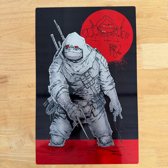 METAL "CYN CITY" RONIN - NYCC EXCLUSIVE - SILVER - 11x17 PRINT - SIGNED & SKETCHED (ONLY 10 MADE)