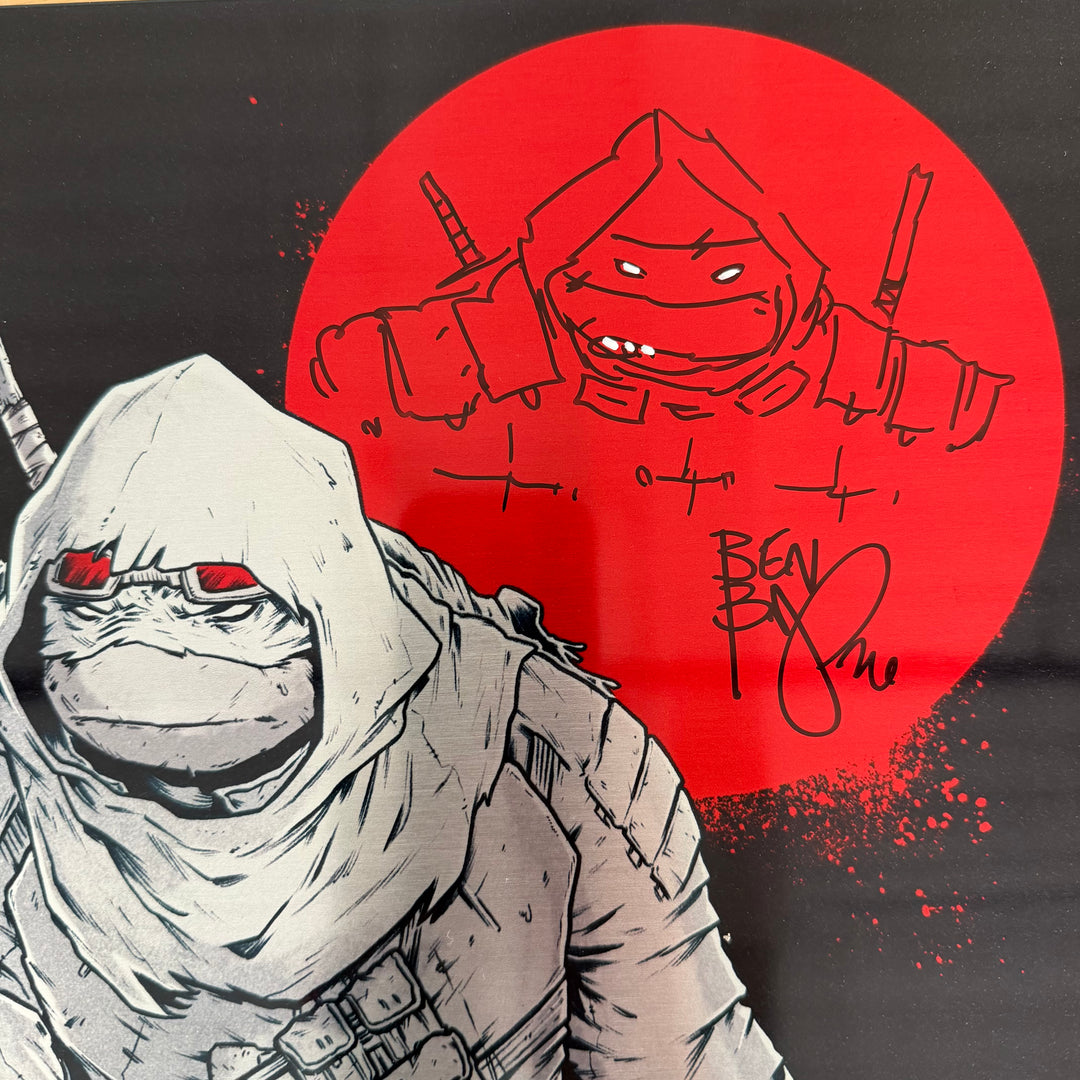 METAL "CYN CITY" RONIN - NYCC EXCLUSIVE - SILVER - 11x17 PRINT - SIGNED & SKETCHED (ONLY 10 MADE)