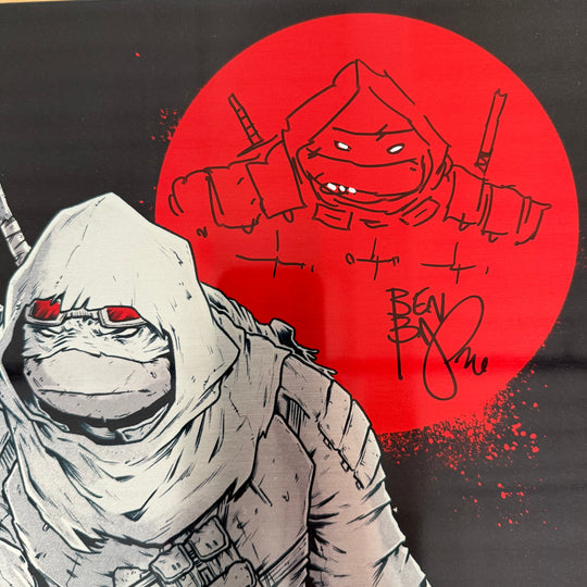 METAL "CYN CITY" RONIN - NYCC EXCLUSIVE - SILVER - 11x17 PRINT - SIGNED & SKETCHED (ONLY 10 MADE)