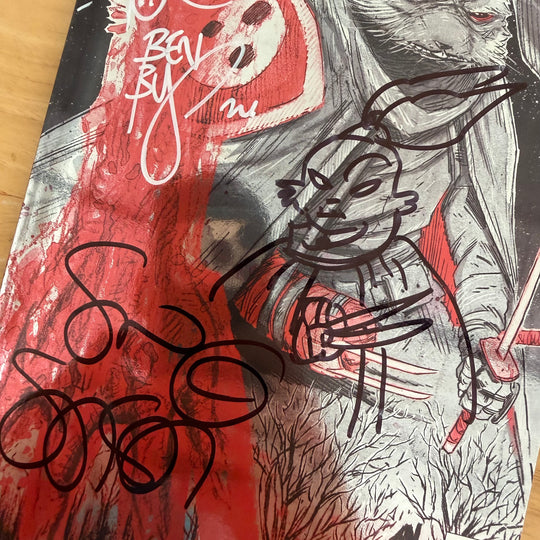 THE LAST YOJIMBO - PRELUDE ASHCAN - DOGU PUBLISHING FOIL VARIANT - SIGNED & SKETCHED BY SAKAI & BISHOP