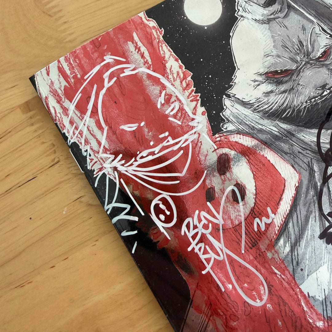 THE LAST YOJIMBO - PRELUDE ASHCAN - DOGU PUBLISHING FOIL VARIANT - SIGNED & SKETCHED BY SAKAI & BISHOP