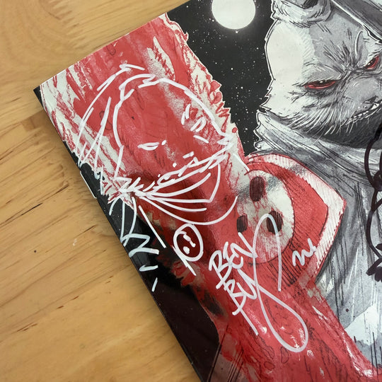 THE LAST YOJIMBO - PRELUDE ASHCAN - DOGU PUBLISHING FOIL VARIANT - SIGNED & SKETCHED BY SAKAI & BISHOP