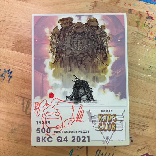 LAST RONIN - BKC 500 PIECE PUZZLE - SIGNED & SKETCHED