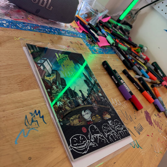 LAST RONIN - LOST DAY SPECIAL - METAL VARIANT - SIGNED & SKETCHED