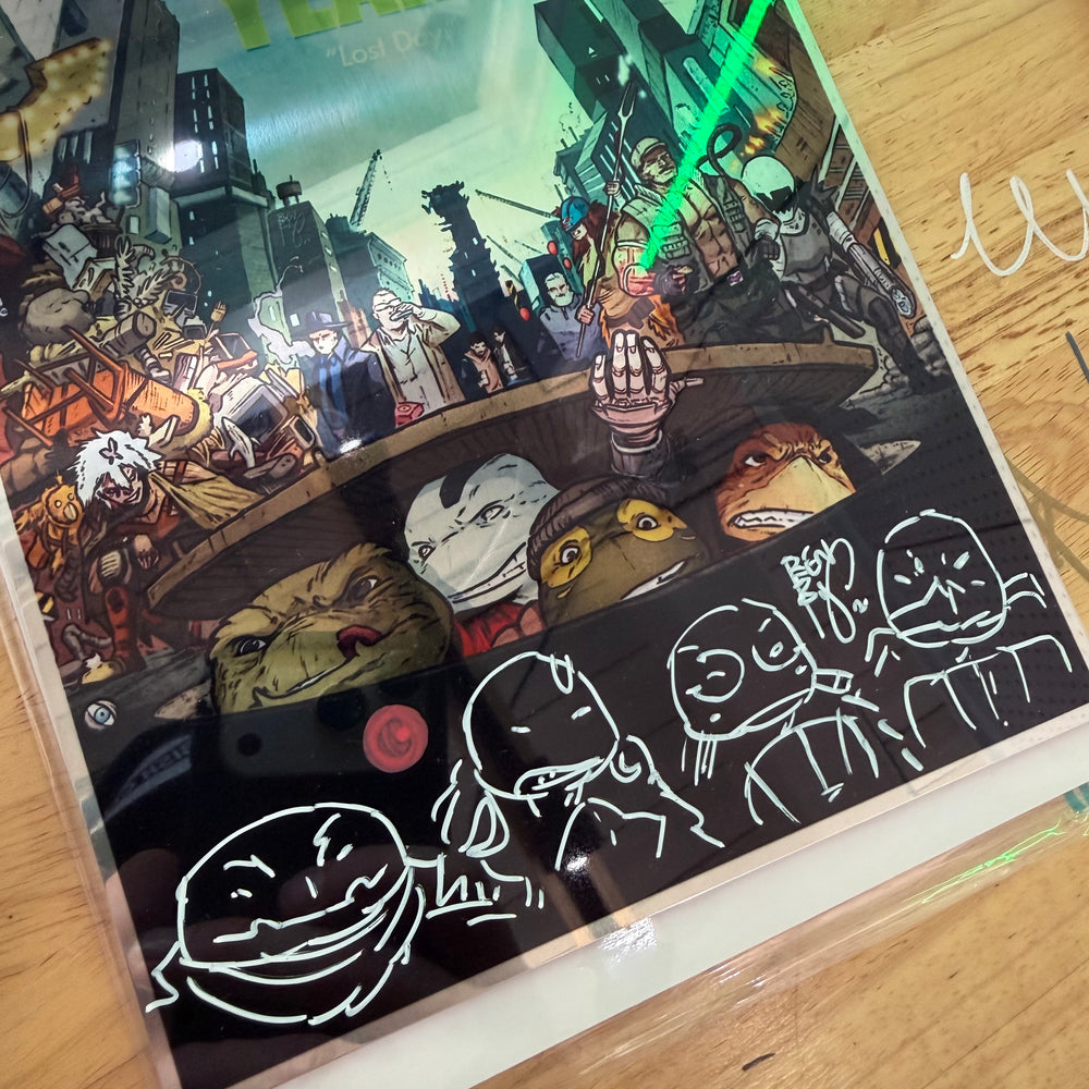 LAST RONIN - LOST DAY SPECIAL - METAL VARIANT - SIGNED & SKETCHED