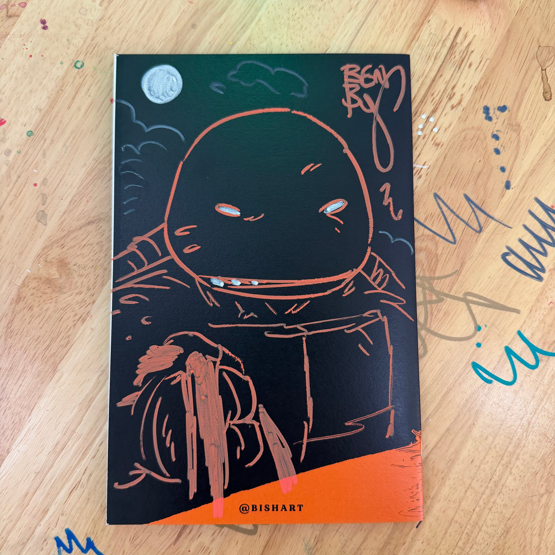 BISHMANIA - ORANGE VARIANT - SIGNED & SKETCHED