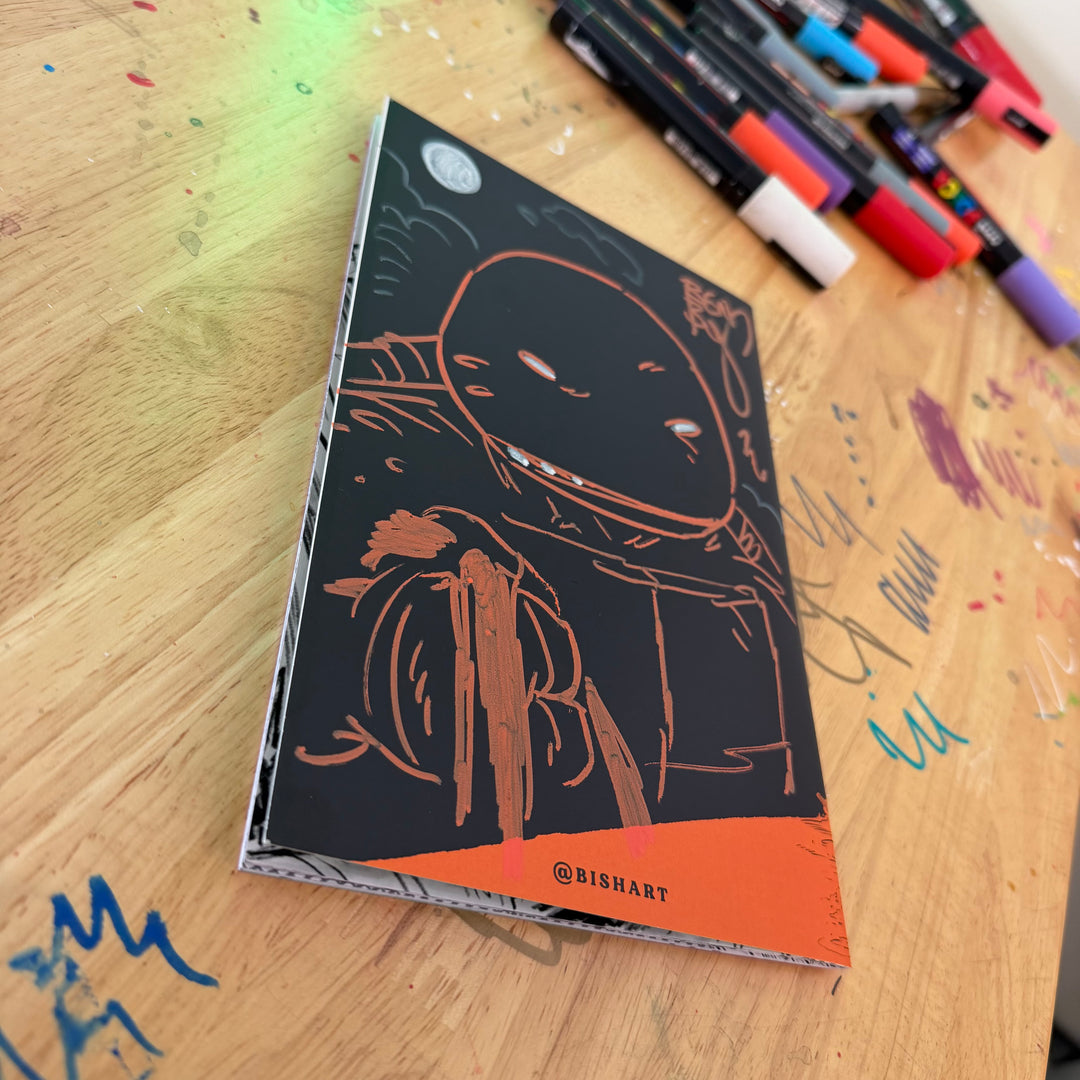BISHMANIA - ORANGE VARIANT - SIGNED & SKETCHED