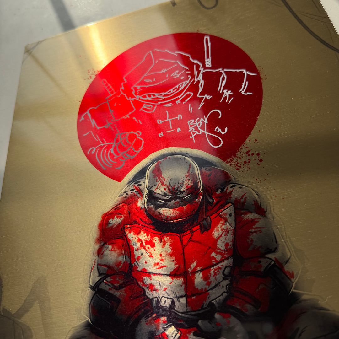 METAL "BANDANAS" RONIN - NYCC EXCLUSIVE - GOLD - 11x17 PRINT - SIGNED & SKETCHED (ONLY 5 MADE)