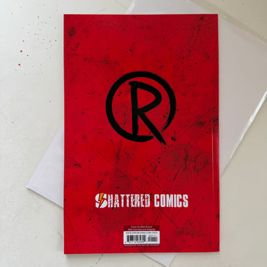 LAST RONIN - ISSUE 1- SHATTERED COMICS EXCLUSIVE - SIGNED BY DIMASI - SIGNED & SKETCHED BY BISHOP