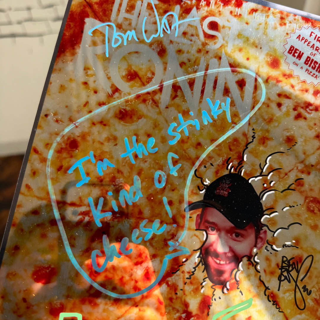 LAST RONIN - ISSUE 2 B-HOLE METAL - SIGNED & SKETCHED BY EASTMAN, WALTZ, & BISHOP