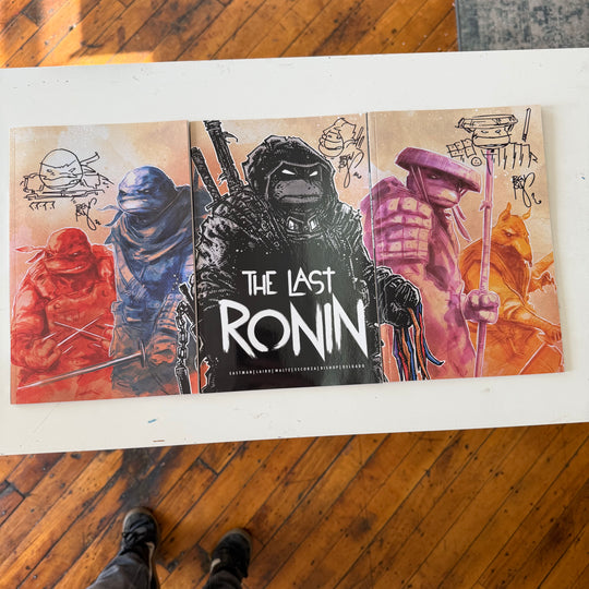 LAST RONIN - ISSUE 1 - SDCC EXCLUSIVE SET -SIGNED & SKETCHED