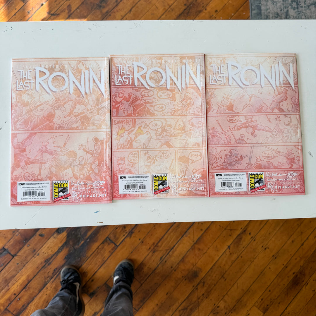 LAST RONIN - ISSUE 1 - SDCC EXCLUSIVE SET -SIGNED & SKETCHED