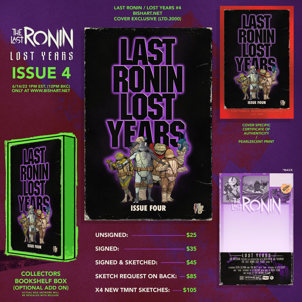 LAST RONIN - LOST YEARS #4 - BISHART.NET EXCLUSIVE (LTD.1000)