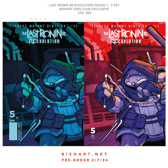 LAST RONIN II RE-EVOLUTION # 1-5 SET - BISHART KIDS CLUB EXCLUSIVE - LTD.500