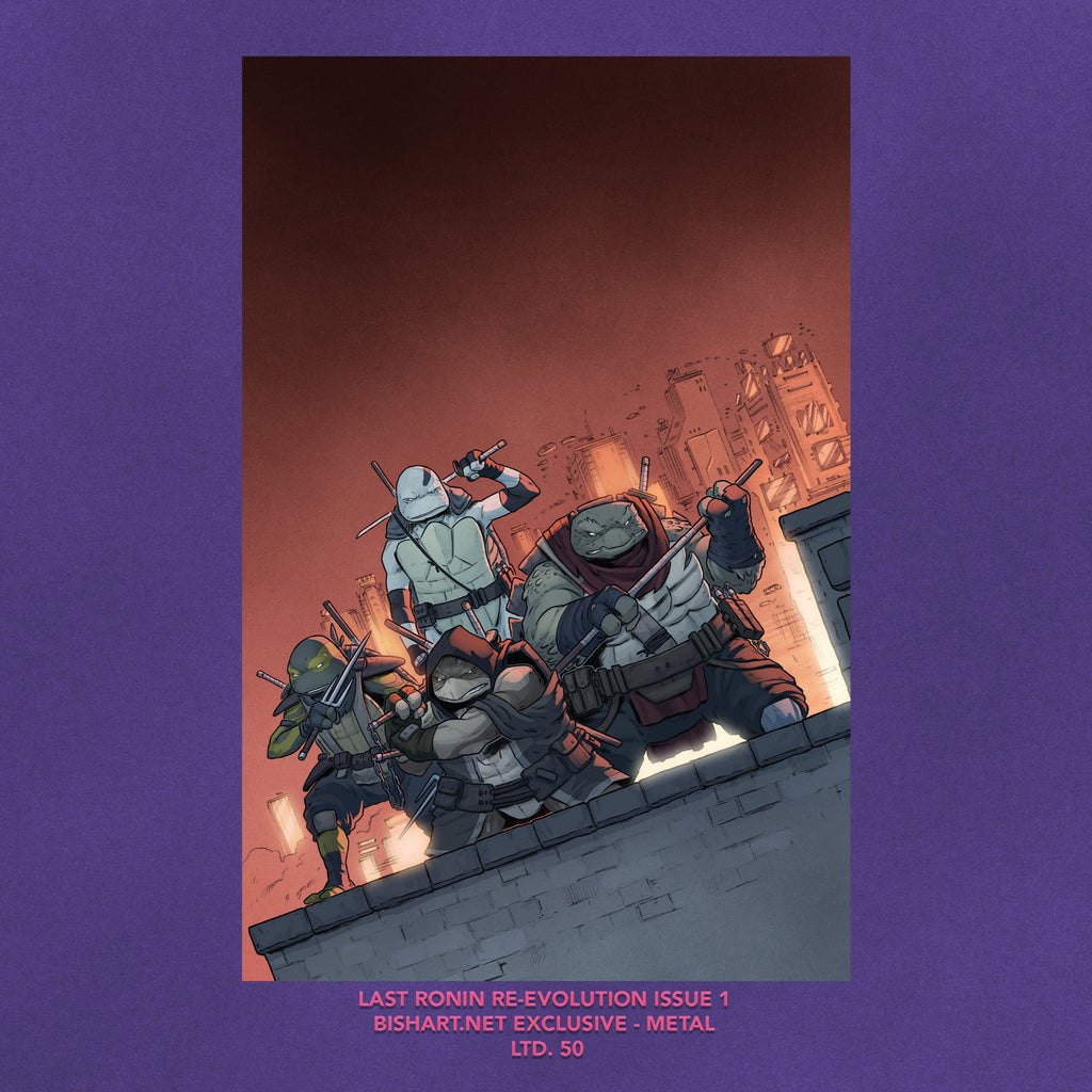 *SIGNED* TMNT The Last Ronin #1 Ben Bishop Bishart Kids Club high quality Exclusive Variant