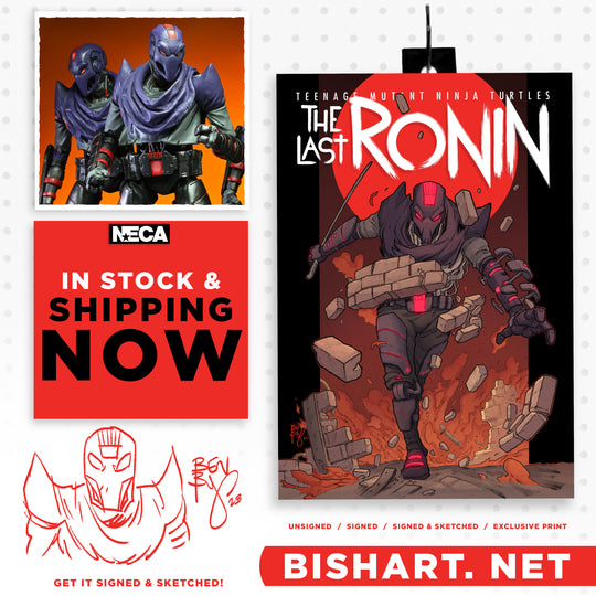 FOOT BOT - NECA LAST RONIN - ACTION FIGURE (IN STOCK & SHIPPING)