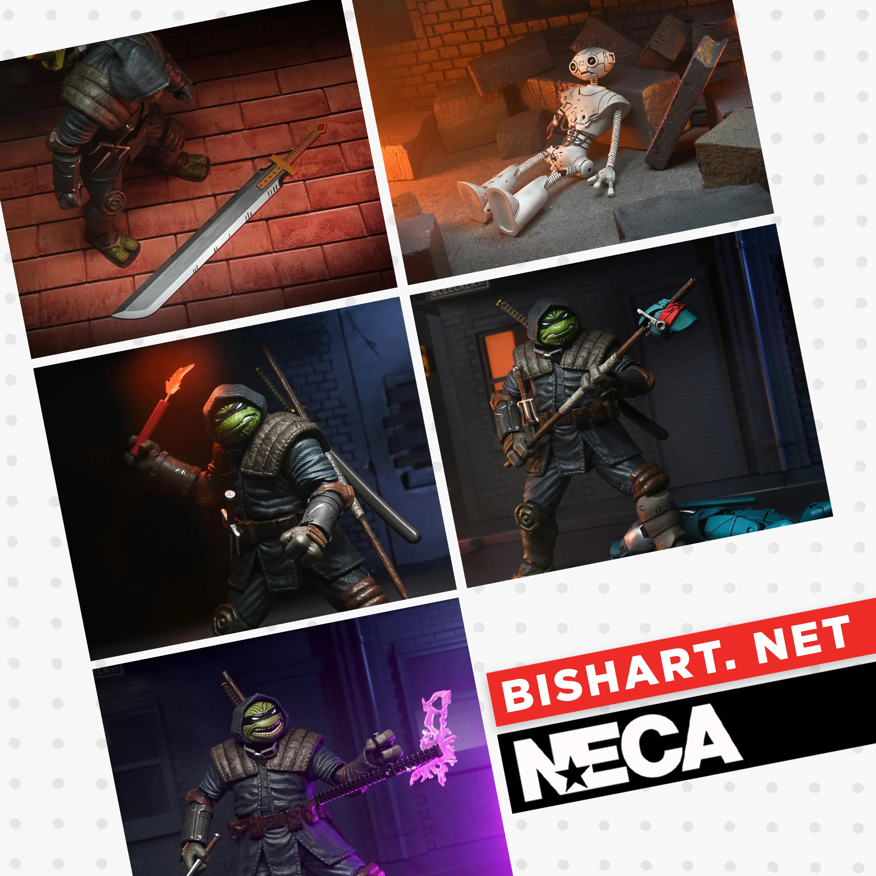 NECA タートルズ ザ・ラスト・ローニン デラックス・アクセサリーセット Amazon.com: NECA - Teenage Mutant Ninja Turtles (The Last