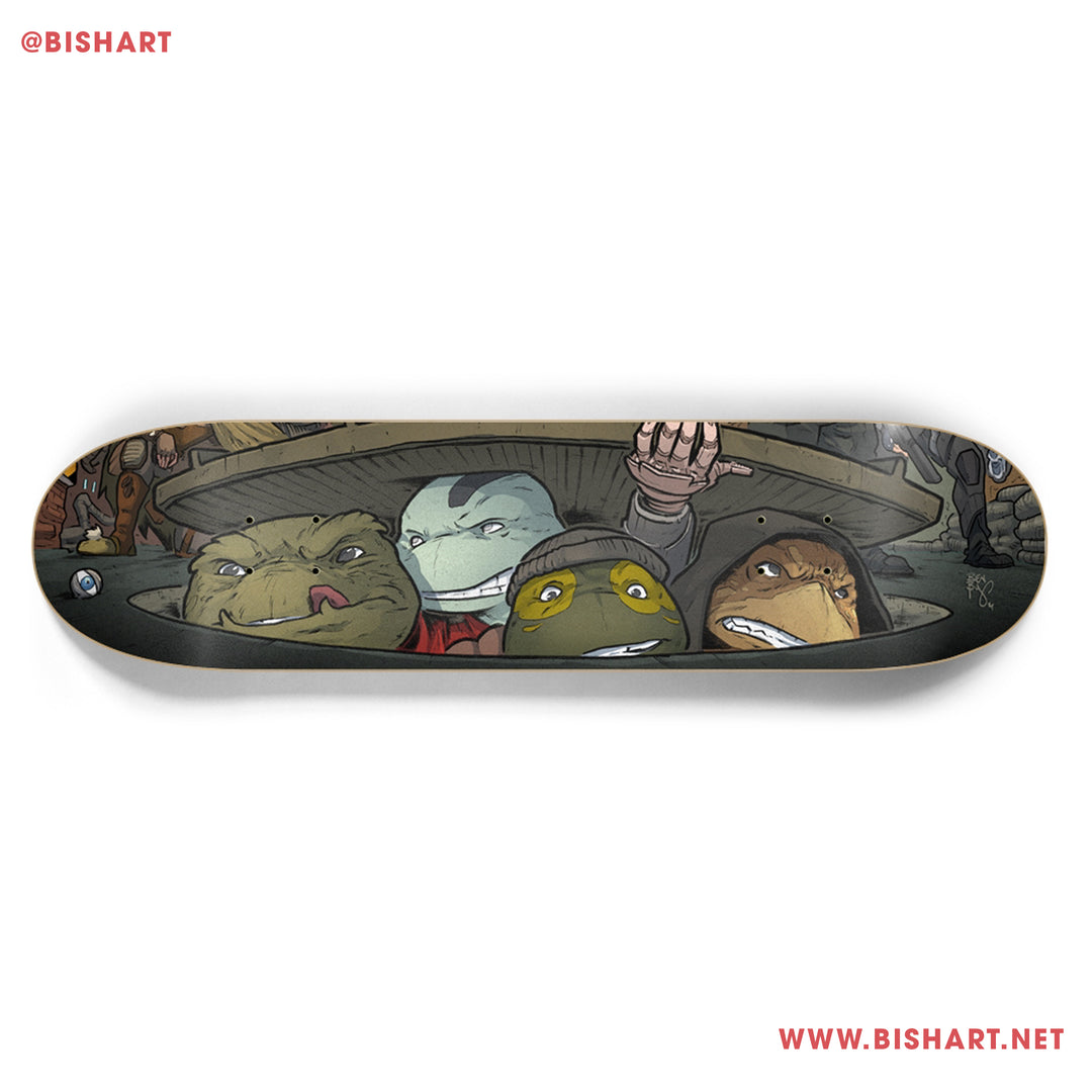 MOVIE MANHOLE - SKATEBOARD DECK