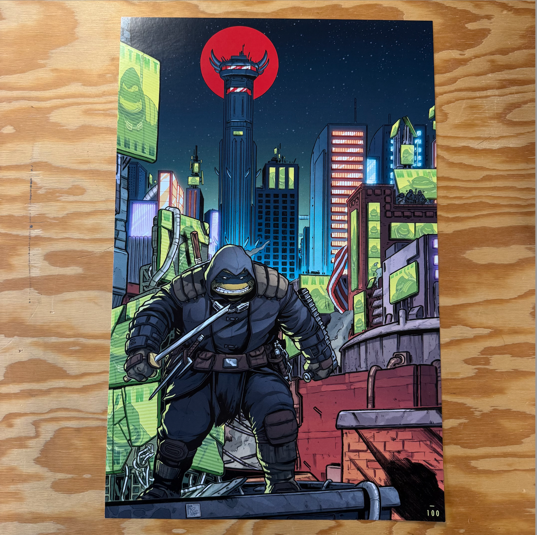LAST RONIN - THE WALL - 11x17 PRINT - WINNER PICKS SKETCH